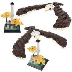 Balancing Eagle Building Block Set 430pc - LLB Toys