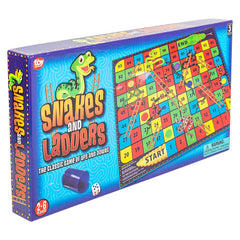 SNAKES AND LADDERS BOARD GAME LLB kids toys