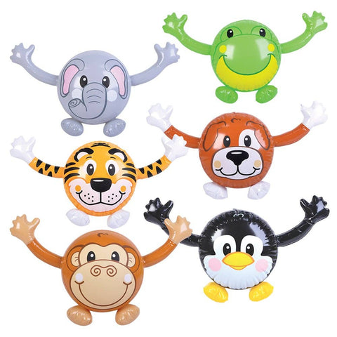 18" ANIMAL BUDDY INFLATE ASSORTMENT - LLB Toys