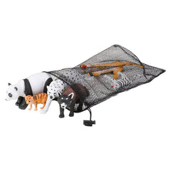 6PC MESH BAG ASIAN ANIMAL ASSORTMENT LLB kids toys
