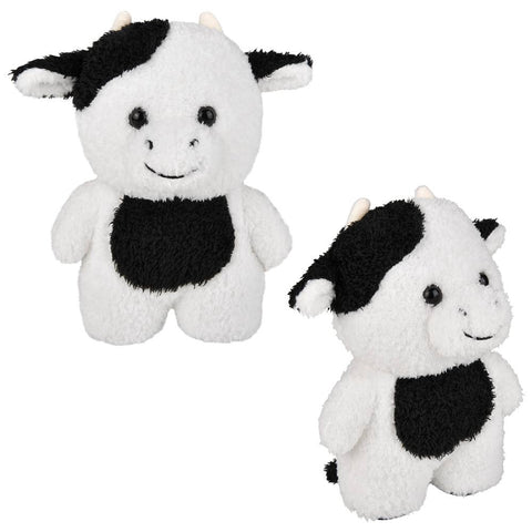 8" Scruffy Bunch Cow Plush - LLB Toys