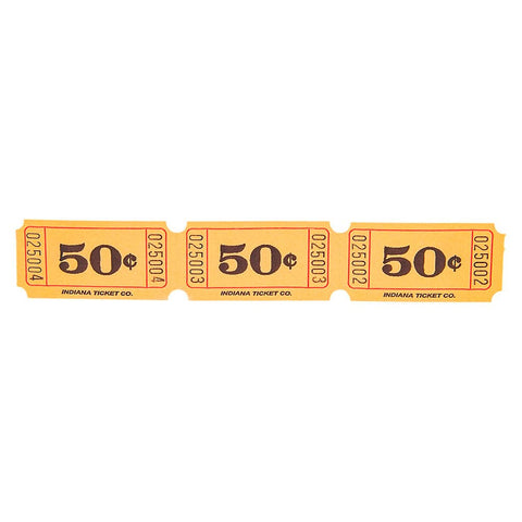 $0.50 SINGLE TICKET ROLLS LLB kids toys