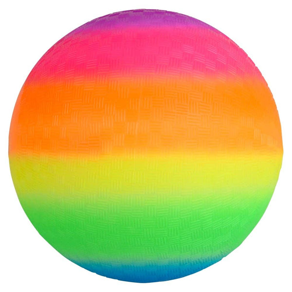 Neon Rainbow Playground Ball 8.5