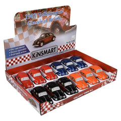 5" Diecast  1967 VW Classic Beetle-Color Door - LLB Toys