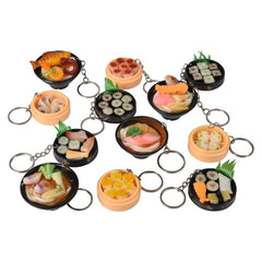 1.5" Asian Food Key Ring Assortment - LLB Toys