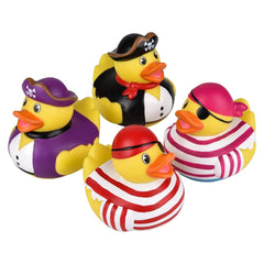 3.75" Pirate Duckies Novelty Toy 12ct - LLB Toys