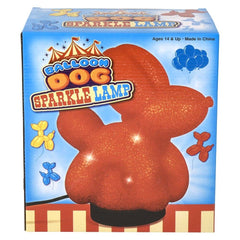 8.25" Sparkle Balloon Dog Lamp - LLB Toys