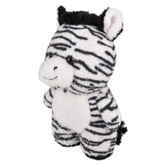 8" Scruffy Bunch Zebra Plush - LLB Toys