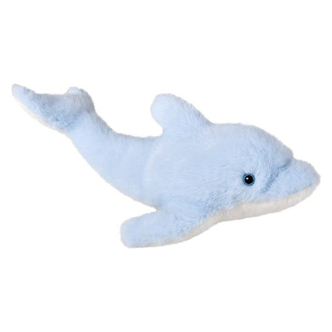 15" Animal Den Blue Dolphin Plush - LLB Toys