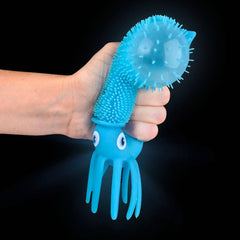 7" Light-Up Squid Puffer Llb Light-up Toys 12ct - LLB Toys