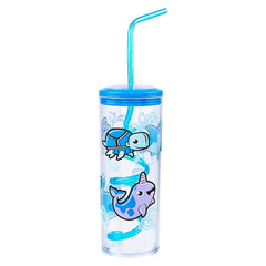 11oz AQUATIC CUP WITH TWISTY STRAW LLB kids toys