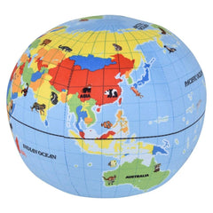 8" plush PRINTED GLOBE BALL LLB Plush Toys