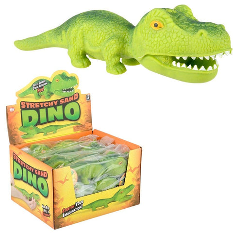 7.5" STRETCHY SAND DINOSAUR LLB kids toys