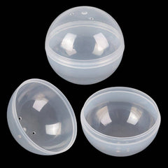 3" CLEAR ROUND CAPSULES LLB kids toys