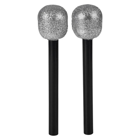 10" GLITTER MICROPHONE LLB kids toys