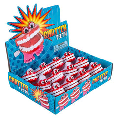 1.75" CHATTER TEETH WITH EYES - LLB Toys
