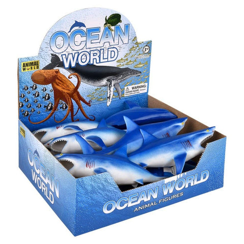 10" Squeaker Shark LLB Squishy Toys