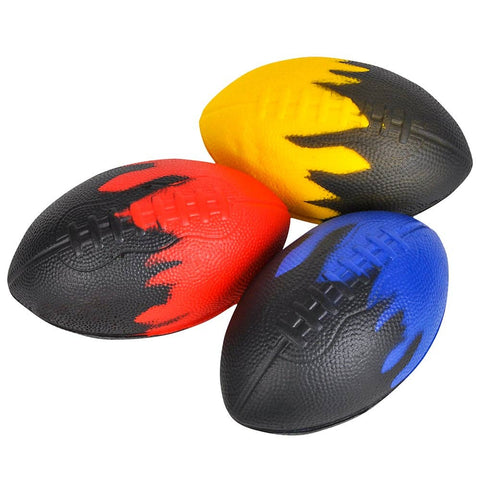 8" FOAM FLAME FOOTBALL LLB kids toys