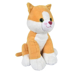 Sitting Cat 18in Asmt Plush Toy - LLB Toys