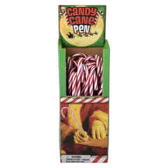 Candy Cane Pen 6.5"- Llb Toys Christmas 24ct - LLB Toys