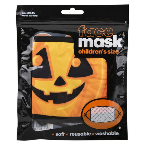 JACK-O-LANTERN FACE MASK CHILD SIZE LLB kids toys