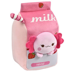 10" Milk Carton Plush - LLB Toys