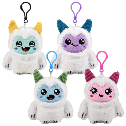 3.5" Yeti Plush Clip On - LLB Toys