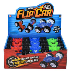 Flip Over Vehicle (2 Asst.) 4"   -  LLB Toys