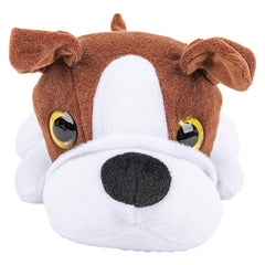 8.5" LAYING BIG HEAD PUPPIES LLB Plush Toys