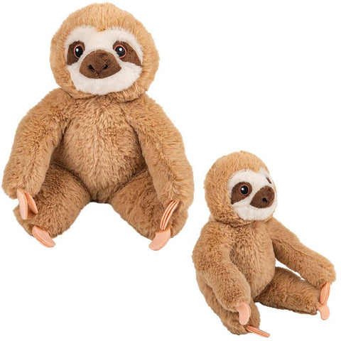 7.5" EARTH SAFE BUDDIES SLOTH LLB Plush Toys