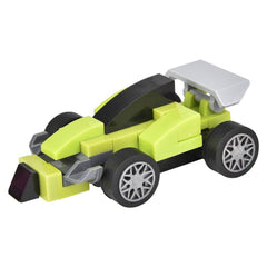 2.75" BUILDING BLOCK PULL BACK RACE CAR LLB kids toys