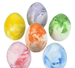 2.5" Marbleized Egg Sidewalk Chalk - LLB Toys