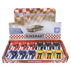 5" DIE-CAST PULL BACK 1967 CHEVY CAMARO Z28 LLB Car Toys