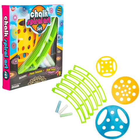 12" Spiral Chalk Set LLB kids toys