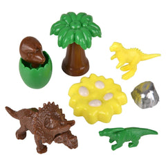 8pc Mini Dinosaur Playset - LLB Toys