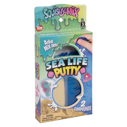 Squishy-Mix Sea Life Putty 12ct - LLB Toys