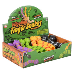 5.5" FINGER SNAKE (24PC/UN) LLB kids toys