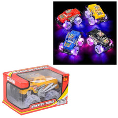 6" FRICTION LIGHT-UP BIG WHEEL TRUCK LLB Light-up Toys