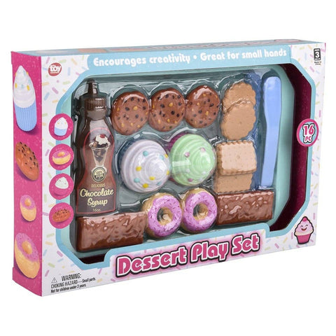 DESSERT PLAY SET 16PC LLB kids toys