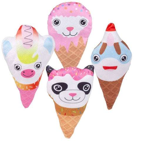 5" Ice Cream Animals Plush - LLB Toys