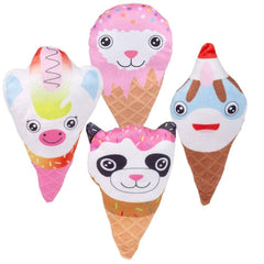 5" Ice Cream Animals Plush - LLB Toys