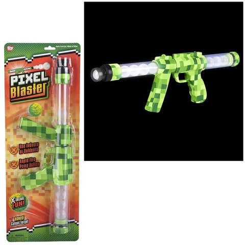 19" Green Pixel Moon Blaster LLB kids toys