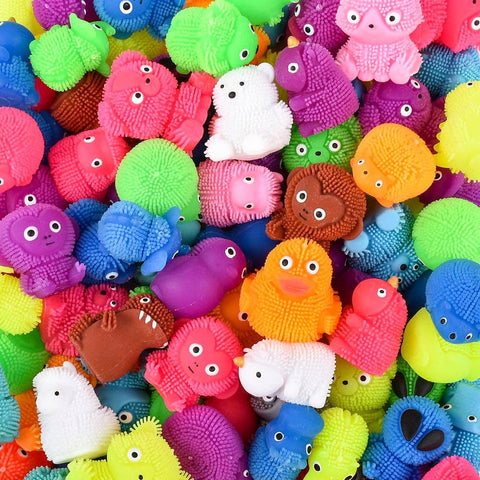 MINI PUFFER MEGA ASSORTMENT 1.5" 500 PCS/ CASE LLB kids toys