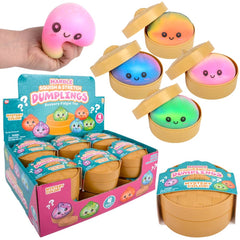3" Squish Stretch Multi Color Surprise Dumpling - LLB Toys