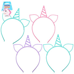 Unicorn Headband (3 Asst.) 8" LLB kids toys