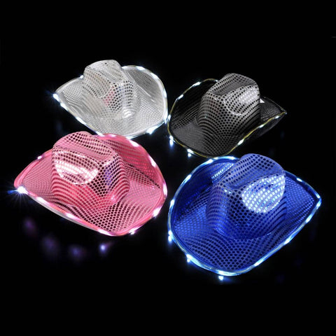 LIGHT-UP COWBOY HAT - LLB Toys