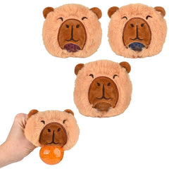 3" Capybara Squeezy Bead Plush Ball - LLB Toys