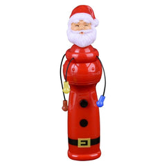 7.5" Light-Up Santa Spinning Orbit Wand LLB Christmas