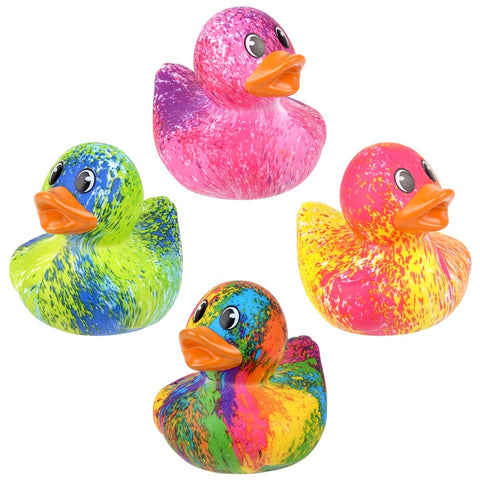2" Splat Print Duckies - LLB Toys