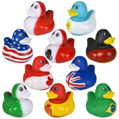 2" World Flag Duckies - LLB Toys